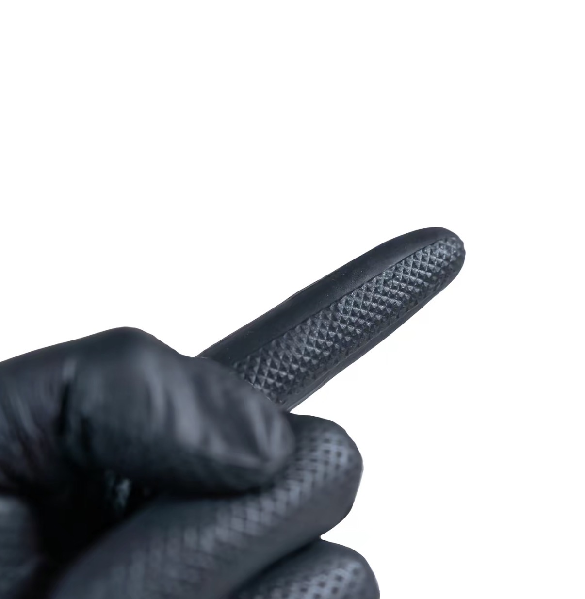 Guantes de Nitrilo Negros Extra Gruesos - Imagen 4